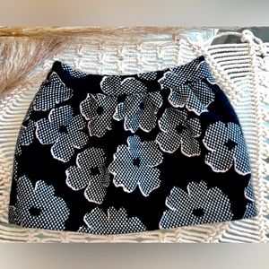 Janie and Jack girl skirt, 12-18 months, floral print.